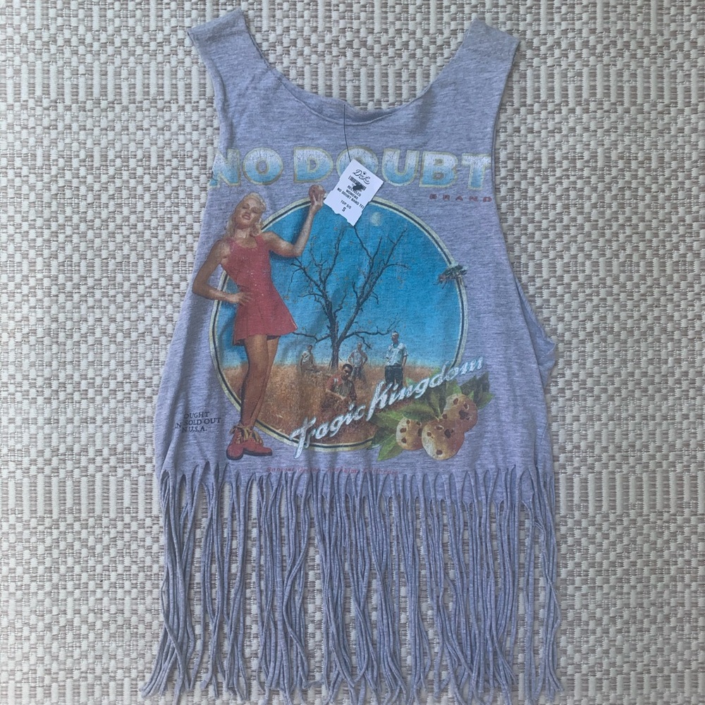 Vintage No Doubt Tragic Kingdom Crop Top